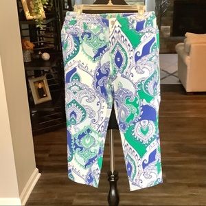 Chico’s Platinum Denim Crops, Size 1